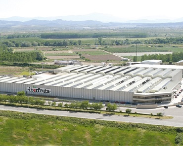 Vista aéra instaciones Iberfruta