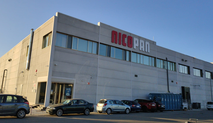 Vista fachada principal Nicopan