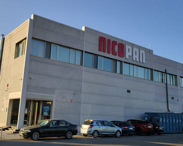 Fachada principal Nicopan