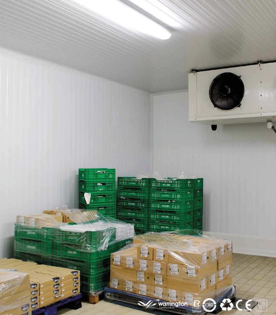 Cámara frigorifica con revestimiento P100